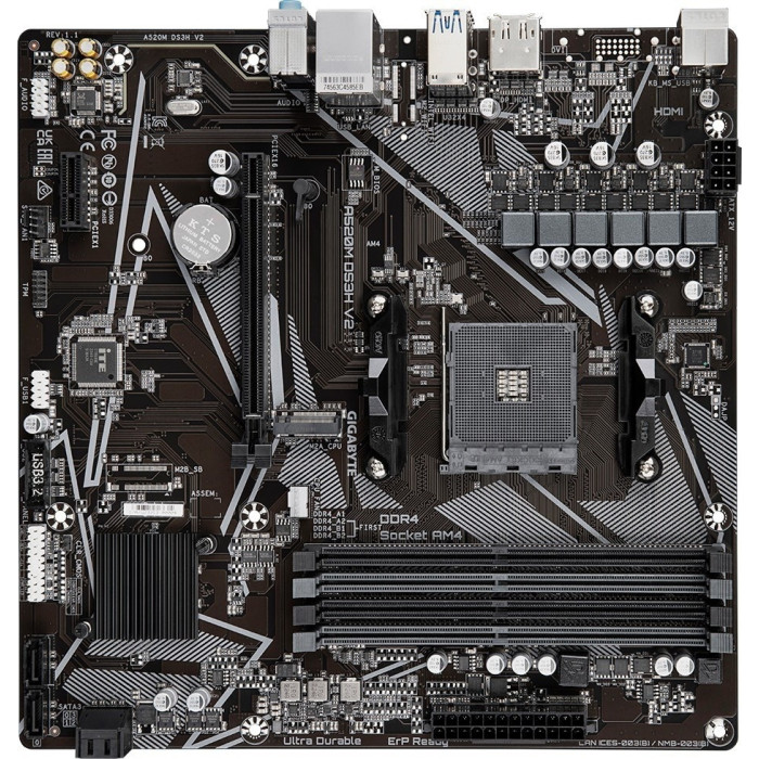 GIGABYTE A520M DS3H V2