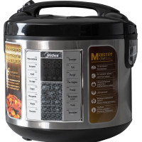 Midea MD-M25 серебристый, черный