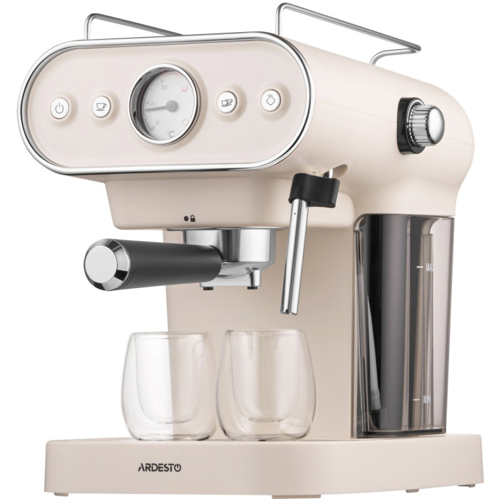 Кофеварка Ardesto FCM-E15BG бежевый