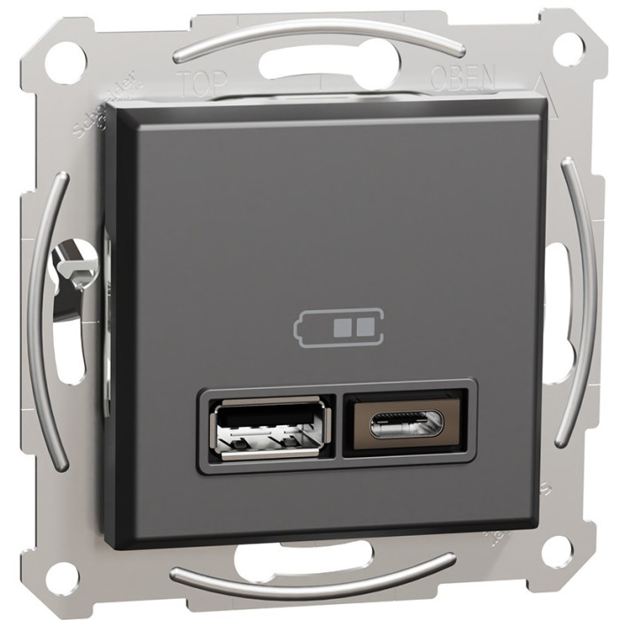 APC by Schneider Electric встраиваемая EPH2700371, USB-розетка