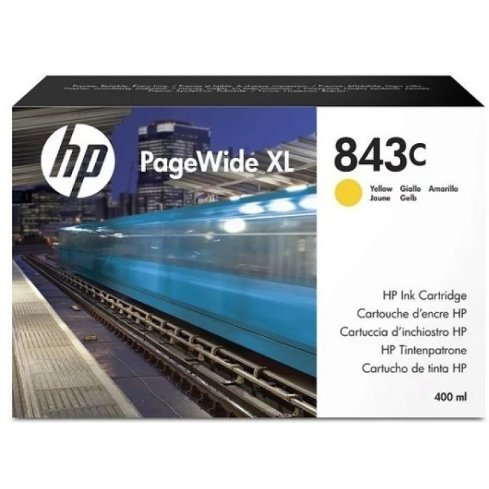 HP 843C PageWide XL C1Q68A желтый (yellow)