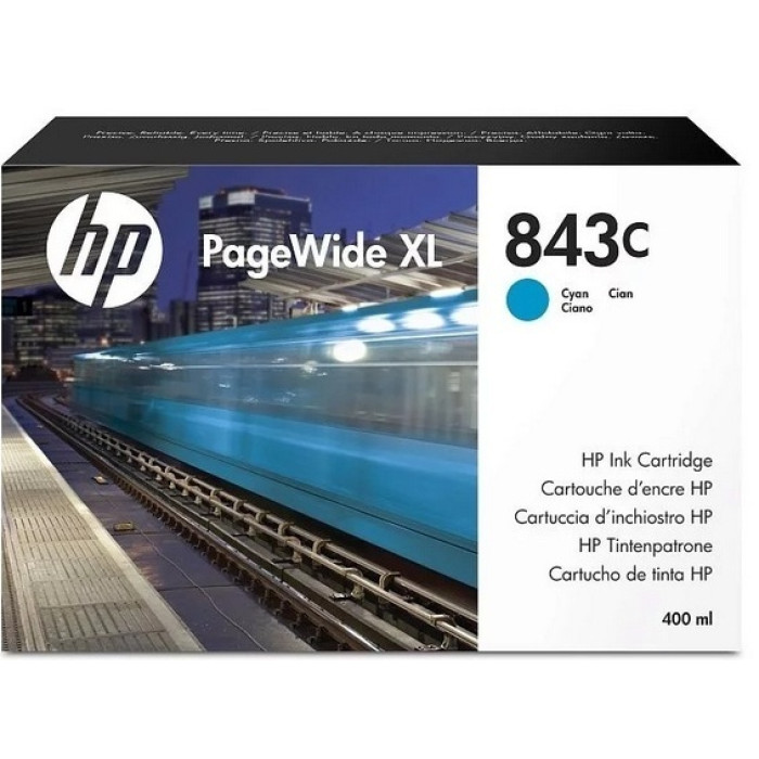 HP 843C PageWide XL C1Q66A голубой (cyan)