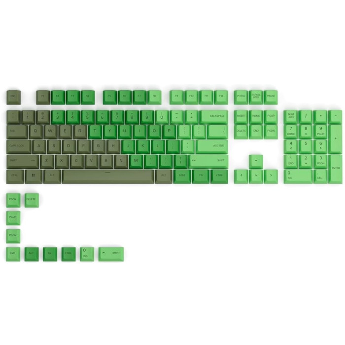 GLORIOUS GLO-KC-GPBT-RF зеленый