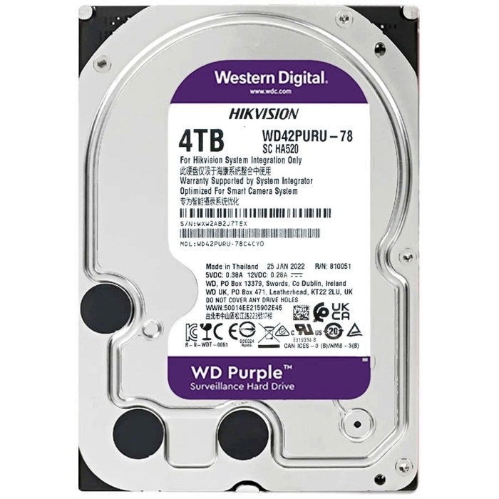 HDD Western Digital WD42PURU 4000 ГБ