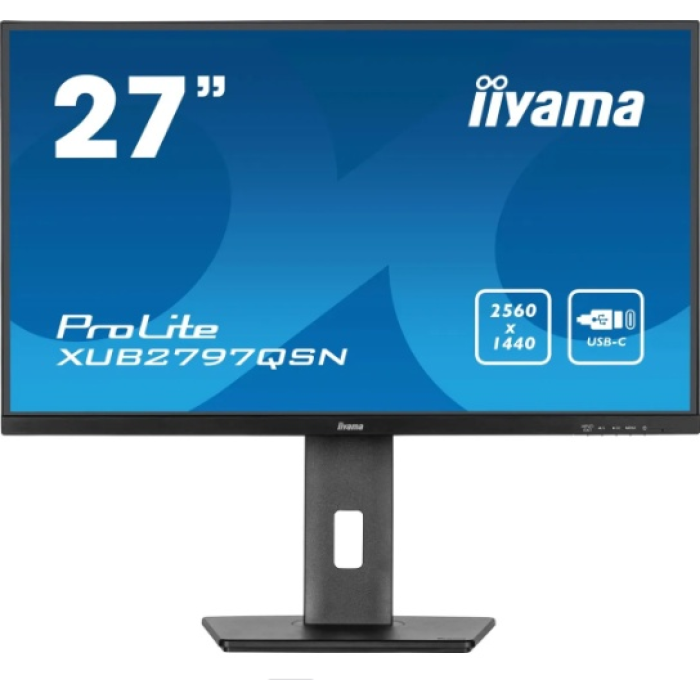27" Iiyama PROLITE XUB2797QSN-B1 черный
