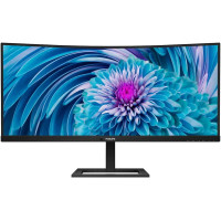 34" Philips 346E2CUAE/00/01 черный
