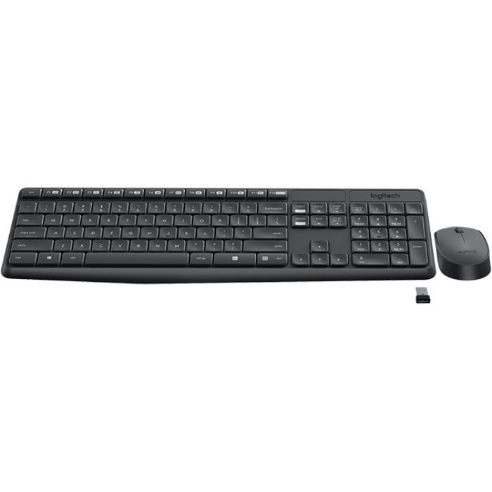 Logitech MK235 Wireless Combo черный