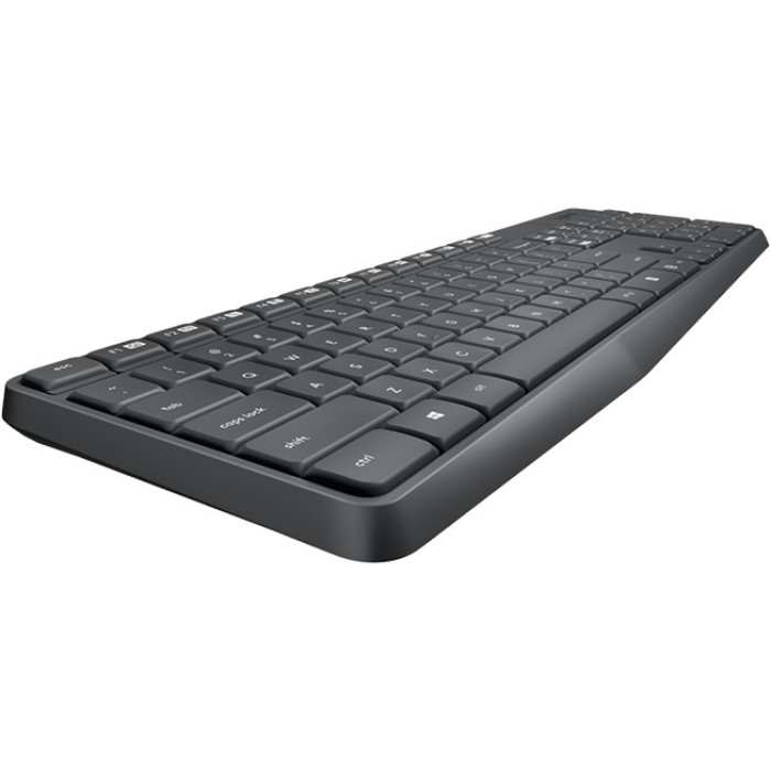 Logitech MK235 Wireless Combo черный