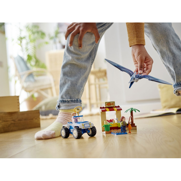 Конструктор LEGO Погоня за птеранодоном, деталей 194 шт