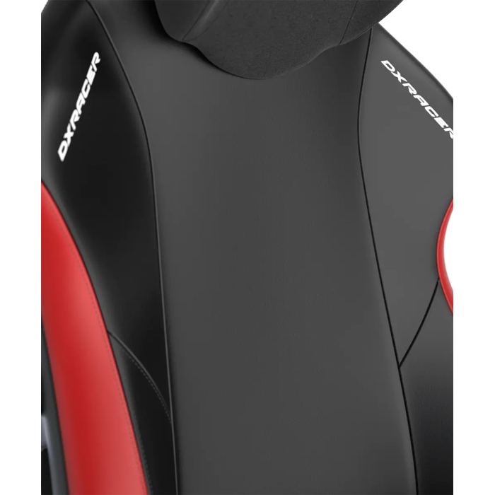 Игровое кресло DXRacer (GC/LCF23LTA/NR), черный, красный