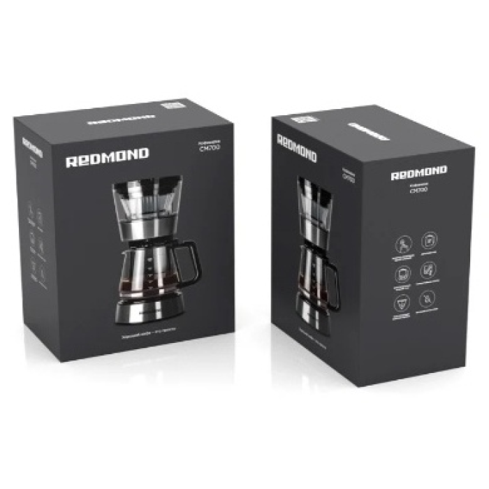 Кофеварка REDMOND CM700 черный