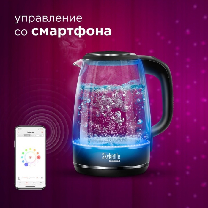 Электрочайник REDMOND RK-G200S черный
