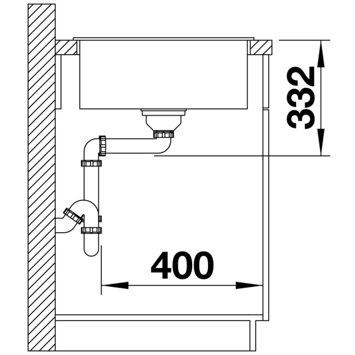 Blanco ZIA 5 S 527204 мягкий белый врезная 86х50х19 см, искусственный гранит