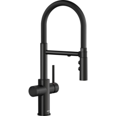 Смеситель с гибким изливом Blanco CATRIS-S 526707, латунь, цвет черный