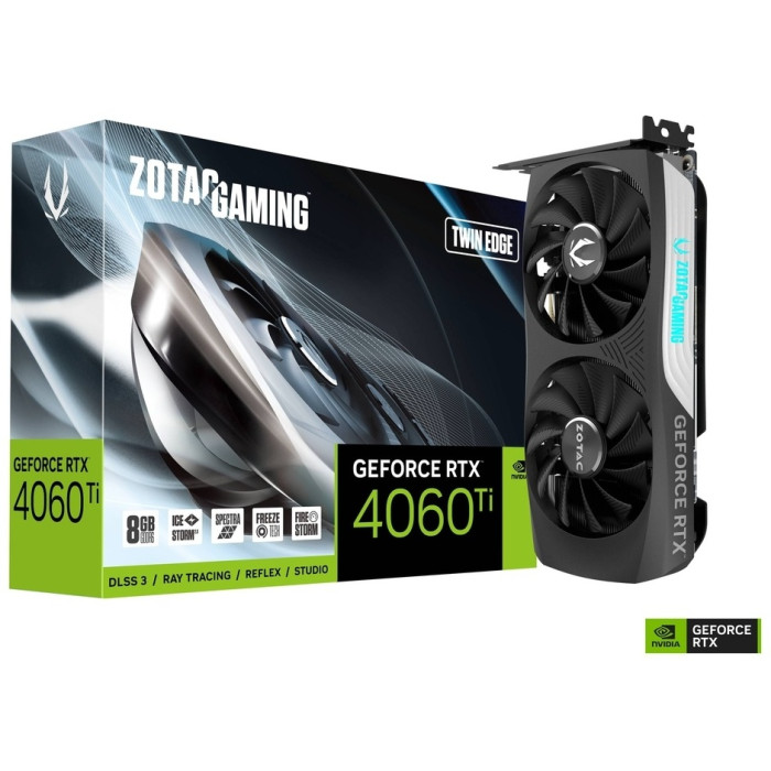 ZOTAC GAMING RTX 4060Ti Twin Edge ZT-D40610E-10M 8 Гб