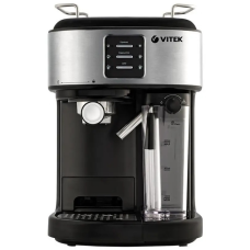 Кофемашина Vitek VT-8489 черный, стальной