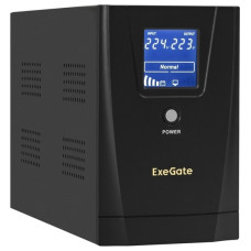 Источник бесперебойного питания ExeGate LLB-2200.LCD.AVR.2SH.RJ.USB