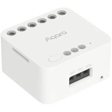 Реле двухканальное с сухим контактом Aqara Dual Relay Module T2