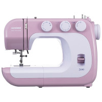Janome J590 белый, розовый