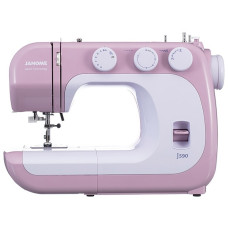 Janome J590 белый, розовый