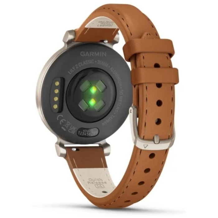 Garmin Lily 2 Classic серебристый-коричневый