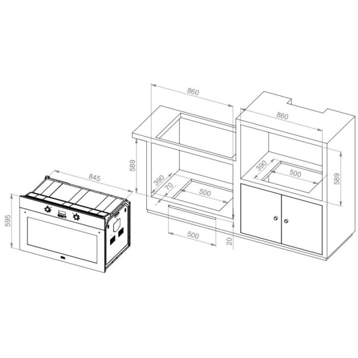Nova Line Pheme 90 Black черный