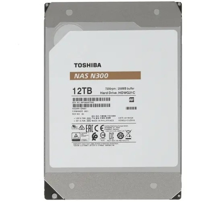 HDD Toshiba N300 HDWG21CUZSVA 12000 Гб