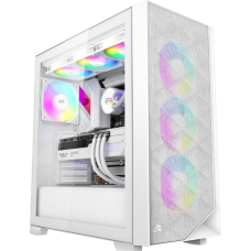 PCcooler C3 D510 ARGB WH белый