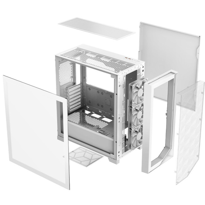 PCcooler C3 D510 ARGB WH белый