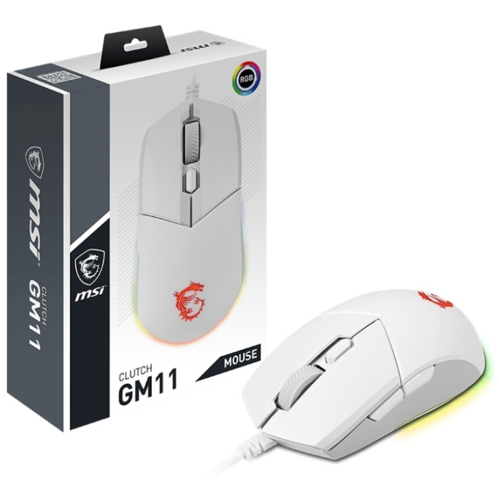 MSI Clutch GM11 белый