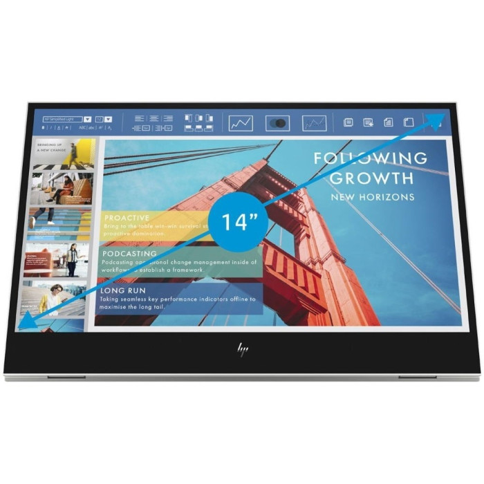 HP E14 G4 1B065AA черный