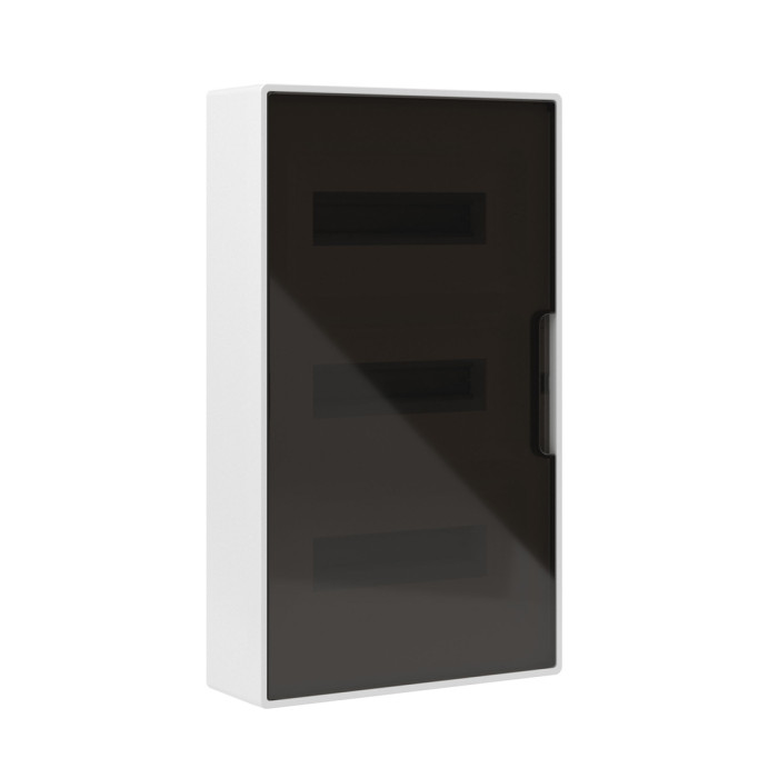 Щиток настенный FRAME белый DKC F36W1WD 36 модулей с тонированной дверцей<br>85169