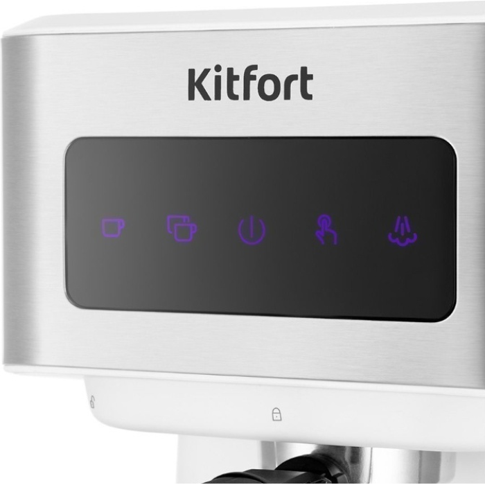 Кофеварка Kitfort КТ-7139 стальной