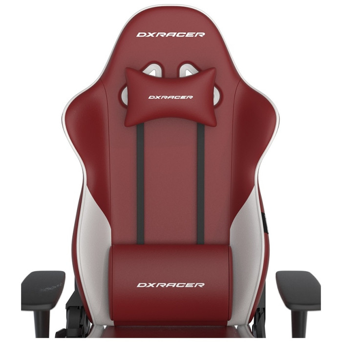 Игровое кресло DXRacer GC/GN23/RW, черный, красный
