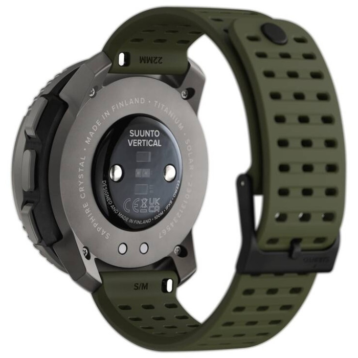 Suunto VERTICAL Titanium Solar серый-зеленый