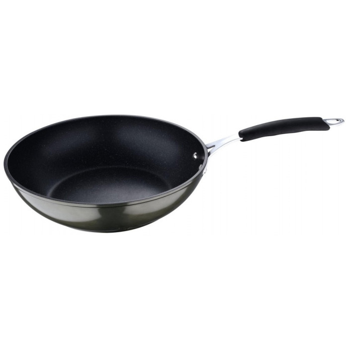 Сковорода универсальная Bergner WOK Midnight BG-30129-GR 28 см