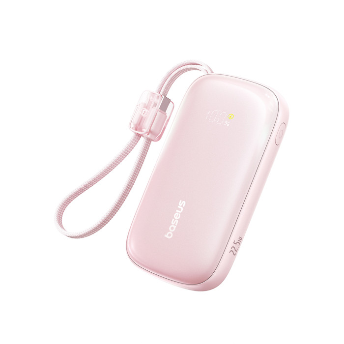 Портативный внешний аккумулятор Baseus EnerFill FC21 Qpow 3 Ultra 10000mAh 45W Pink (E0027Q02)<br>85303