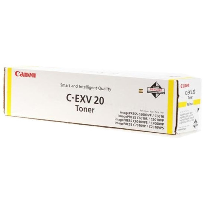 Тонер-картридж Canon C-EXV20 TONER YELLOW для imagePRESS C6000