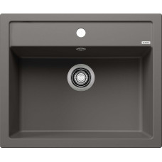 Blanco Dalago 6 527246 вулканический серый накладная 51х61.5 смх19 см, искусственный гранит