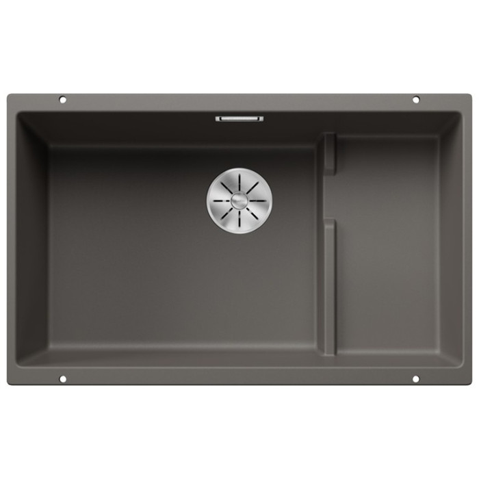 Blanco Subline 700-U Level 527355 вулканический серый врезная 46х73 смх20 см, искусственный гранит