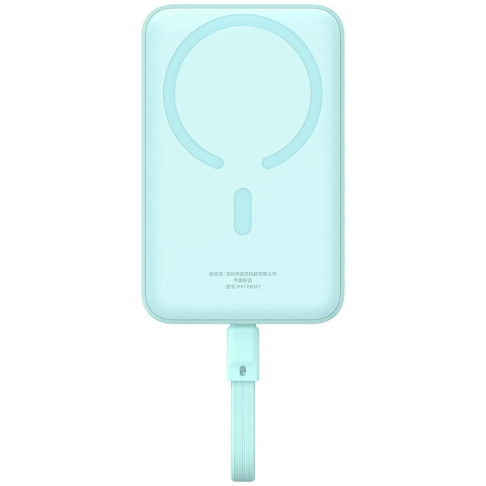 Портативный внешний аккумулятор Baseus Magnetic Mini 10000mAh 30W Blue (P1002210B333-00)
