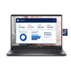 Ноутбук Dell/Pro 14 Premium (PA14250) XCTO/3г/Core Ultra 5/238V/2,1 GHz/32 Gb/SSD/512 Gb/No ODD/Graphics/Arc130V/14 ''/1920x1200/Windows 11/Pro/64/Non