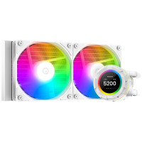 Water Cooler ID-Cooling SL240 XE White, for S1700/1200/2011/2066/115x/AMD