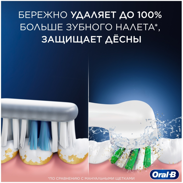 Oral-B Vitality Pro Kids «Человек-Паук», круглая насадка, 3+ лет