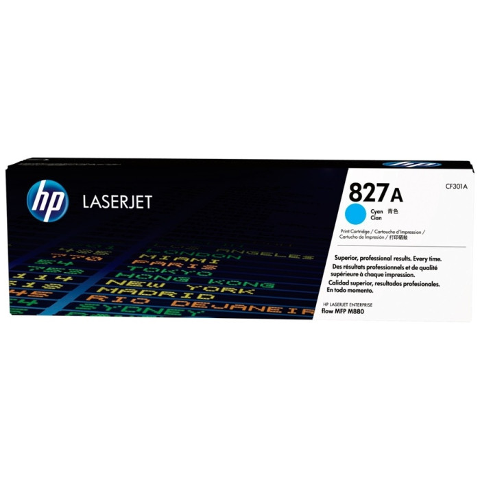 HP CF301AC голубой (cyan)