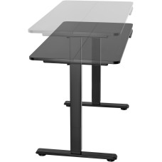 Стол компьютерный 2E Motorized, 120х60x73 см, черный