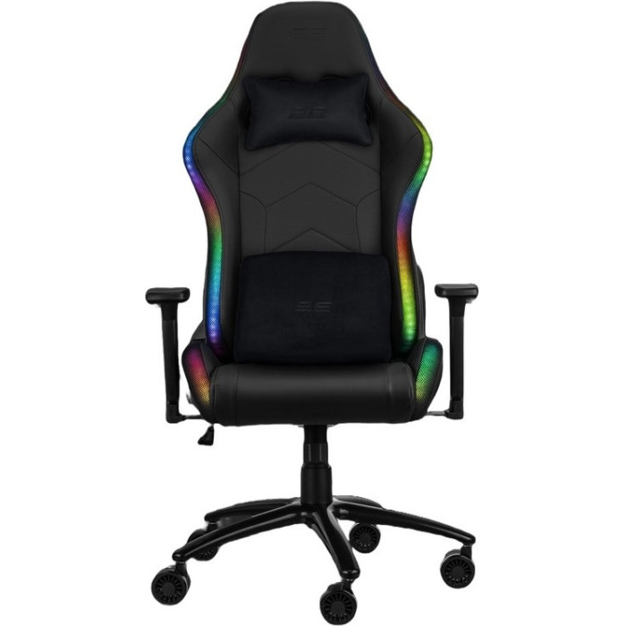 Игровое кресло 2E OGAMA II RGB 2E-GC-OGA-BKRGB, черный