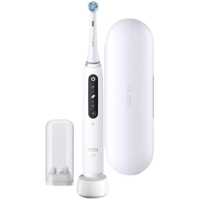 Oral-B механическая iO Series 5 White Alabaster щетина средняя