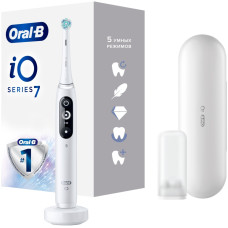 Oral-B механическая iO Series 7 White Alabaster щетина средняя