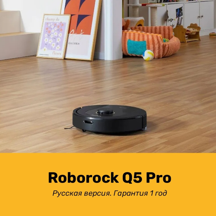 Roborock Q5 Pro (RU) черный